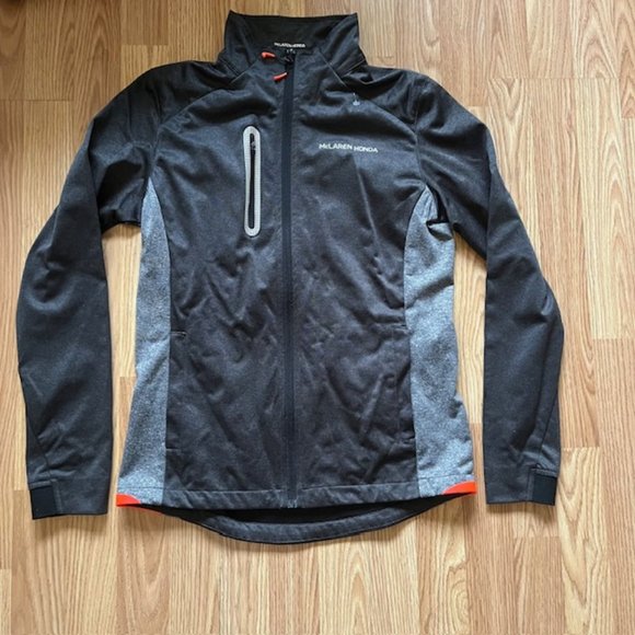 McLaren Honda Soft Shell Long Sleeve Team Logo Jacket Men Size S(US) M(EU)